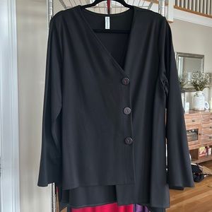 FH Company Black Flared Jacket